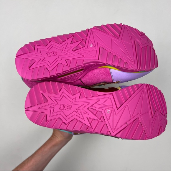 Irregular Choice Pokemon Flames and Bolts High Top Sneakers - Picture 6 of 9